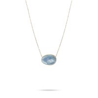 Halskette Marco Bicego Dame Lunaria in Gelbgold CB1872-AQD - CB1872-AQD